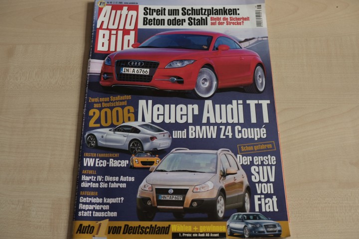 Deckblatt Auto Bild (48/2005)